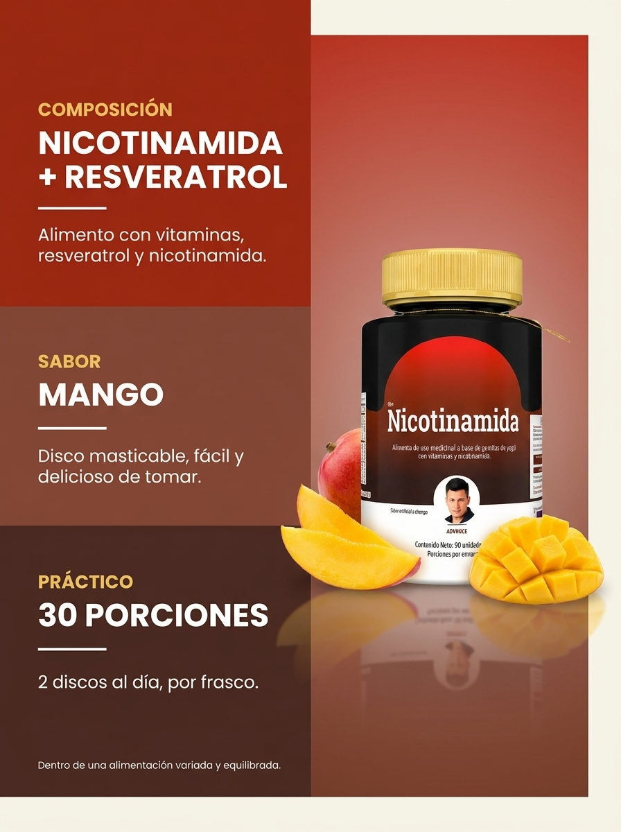 Nicotinamida NAD+ con Resveratrol | AMBRA (TikTok)