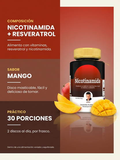 Nicotinamida NAD+ con Resveratrol | AMBRA (TikTok)