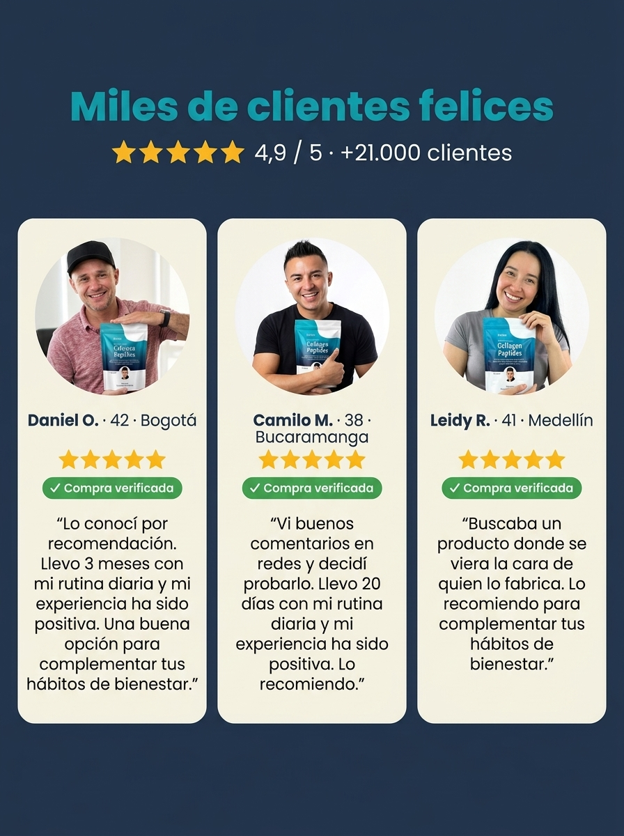 Collagen Peptides Tipos 1, 2 y 3 | AMBRA (TikTok)